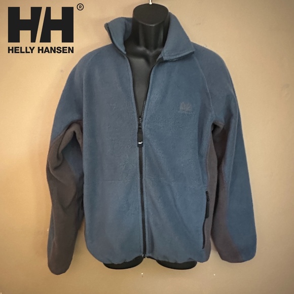 Helly Hansen Fleece Full Zip Jacket Medium Gently worn 100% polyester fleece - Picture 1 of 6